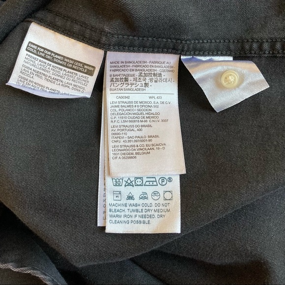 Levis fringe western shirt - Picture 7 of 8